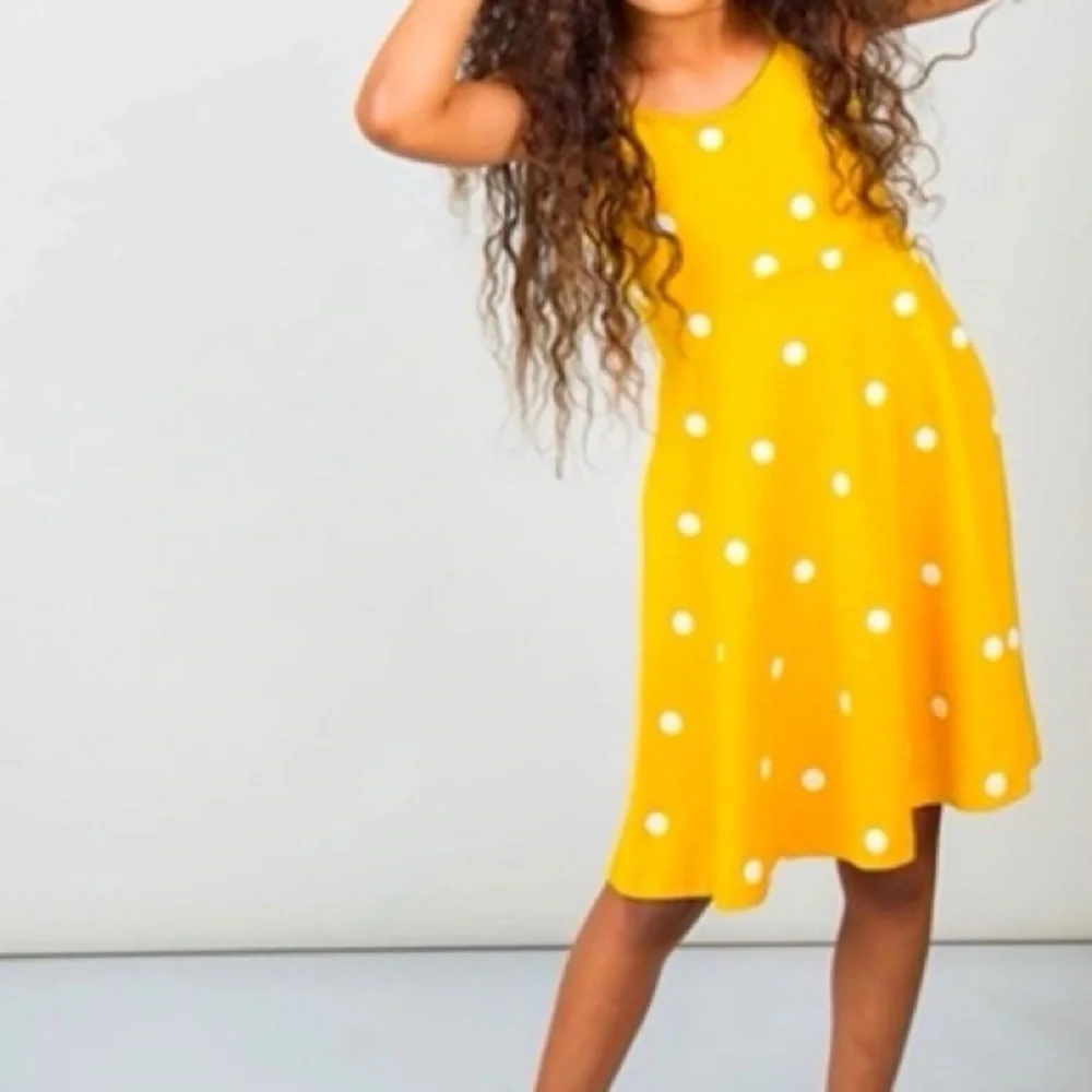 Old Navy Printed Jersey Fit & Flare Cami Dress for Girls